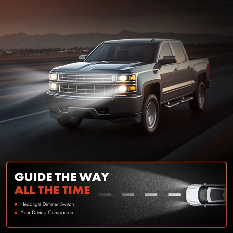 

Headlight Switch Dash Mount For Jeep Cherokee Wagoneer Gladiator CJ3 CJ5 J10 J20 5350105 5450558