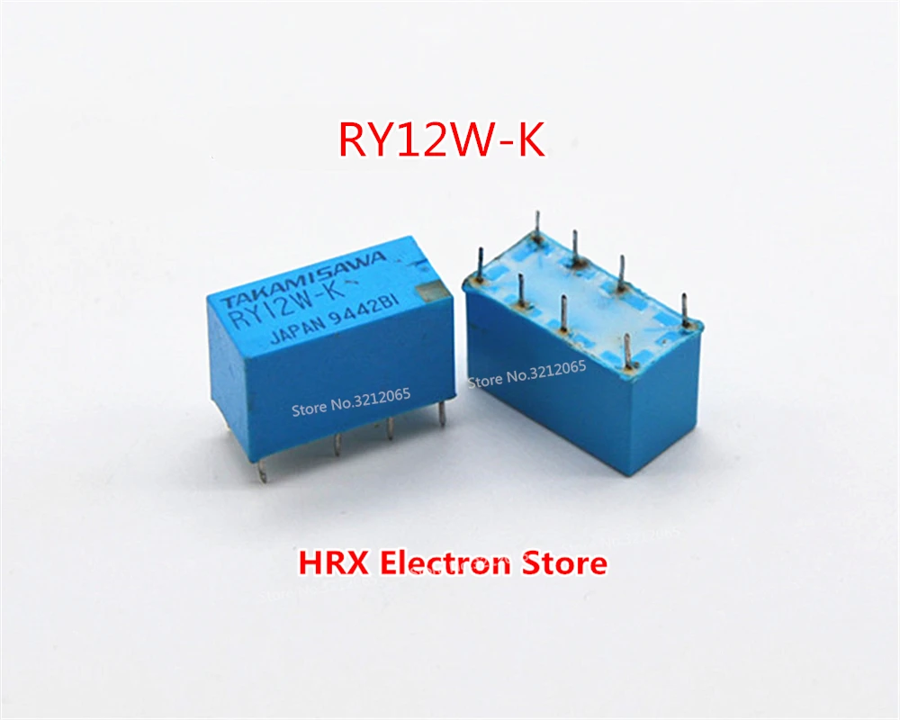 10PCS/LOT Relay RY5W-K 5V RY12W-K 12V RY24W-K 24V 1A 8PIN New Original