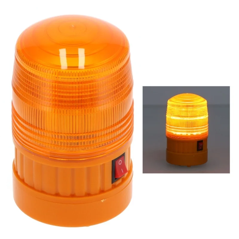 

LED Warning Light With Magnetic Base Emergency Lighting Waterproof For Road Safety DC 6V 3W