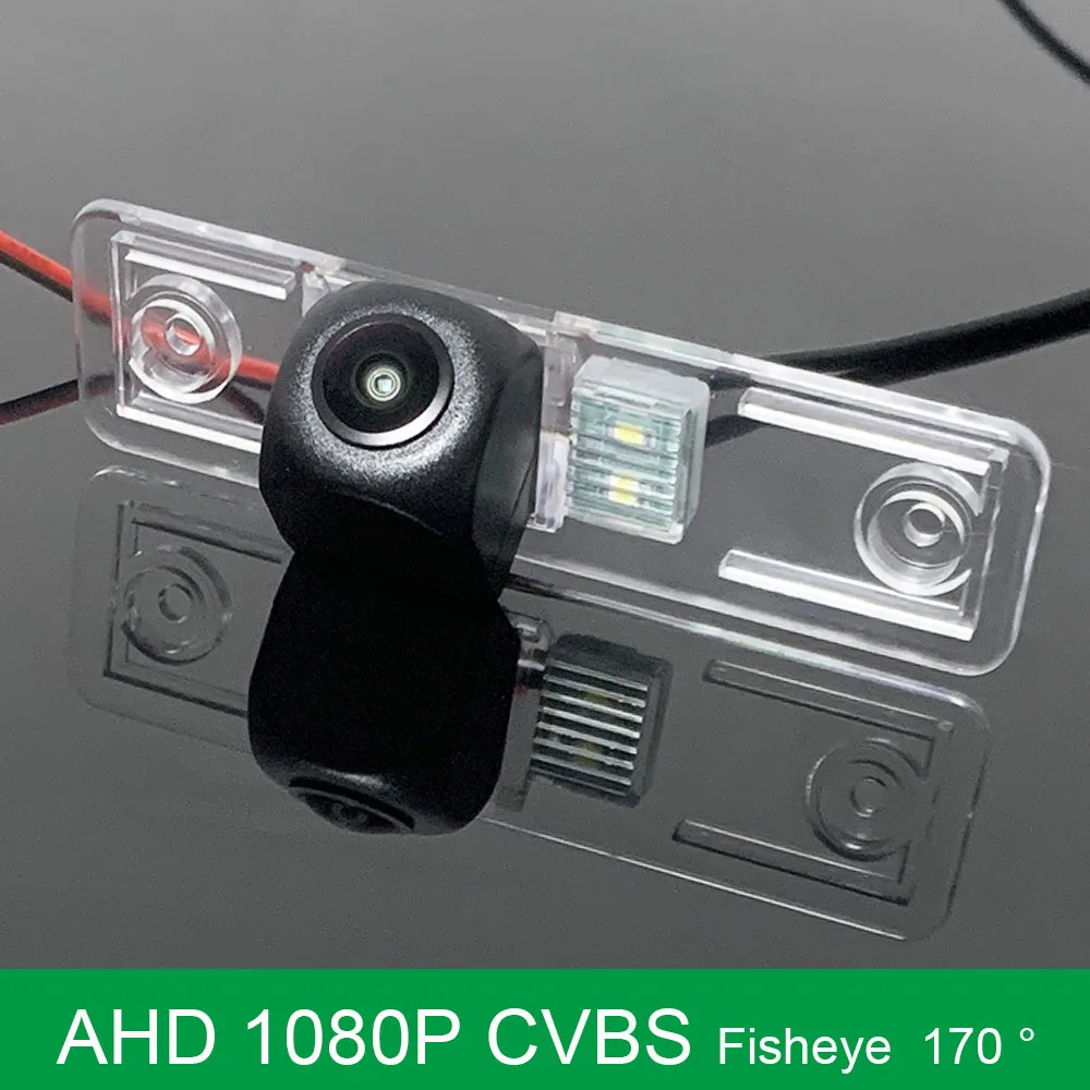 170 °   AHD 1080P Fischaugen-Rückfahrkamera für Opel Combo C Tour Van 2001~2011 Einpark-Rückfahrkamera Kennzeichenbeleuchtung