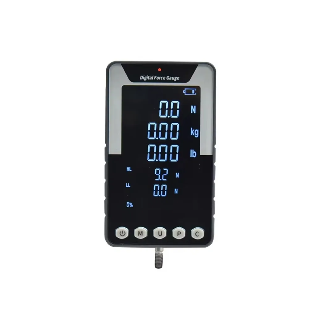 Precision Large-Screen Digital Push Pull Gauge Computer-Linked Accurate Data Capture Analysis Multi-Unit Factory