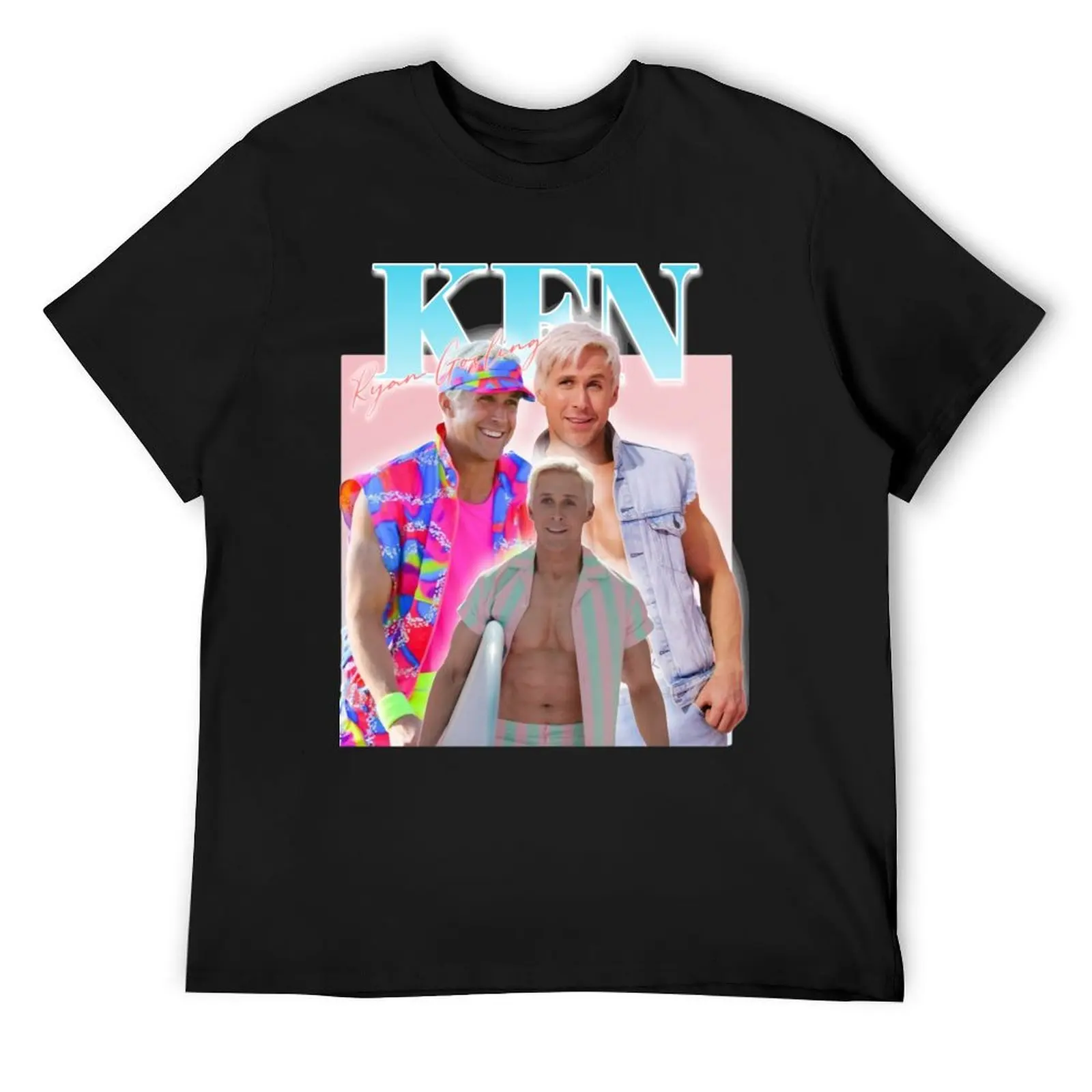 Ryan Gosling Ken T-Shirt basketball graphic tees blue archive vintage anime shirt customs design your own mens champion t shirts