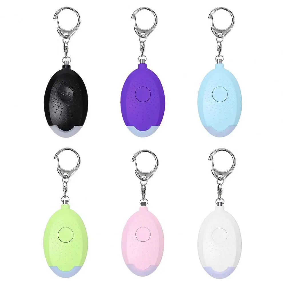 Anti wolf Alarm Device Self defensive Key Chain Security Alarm IP44 Waterproof LED Flashlight Personal Security Alarm