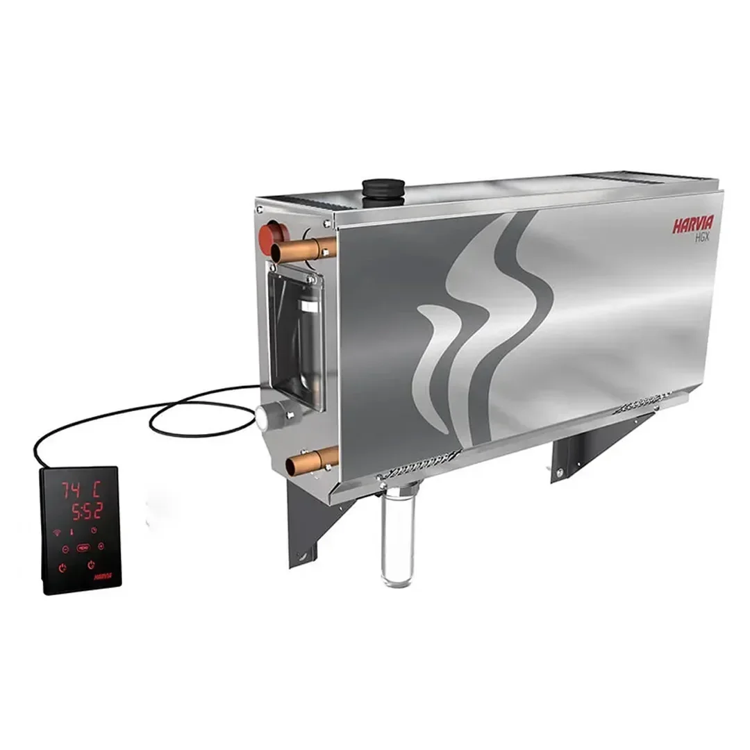 Harvia Modern Design Electric Steam Generator for Sauna & Bath Room 6KW Wet Steam with Control Panel on Sale!