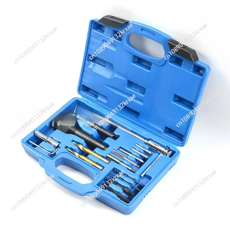 

Удаление поврежденной свечи накаливания, ремонт резьбы, сверло, гаечный ключ, набор инструментов для извлечения зазоров свечей зажигания 8 мм 10 мм SK1095