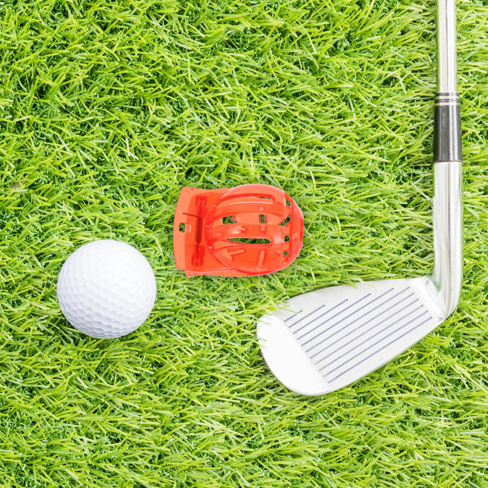 

8 Pcs Golf Liner Ball Marker Abs Alignment Aid Stencil Trainer Positioning Tool