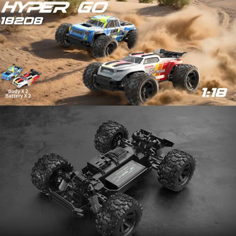 

Новый Mjx 1/18 18208 матовый Hyper Go автомобиль с дистанционным управлением игрушечный автомобиль с независимой электрической регулировкой 30 км/ч альпинистский внедорожник игрушки