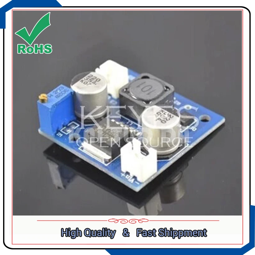 LM2596 USB DC-DC step-down buck módulo de placa conversora de fonte de alimentação
