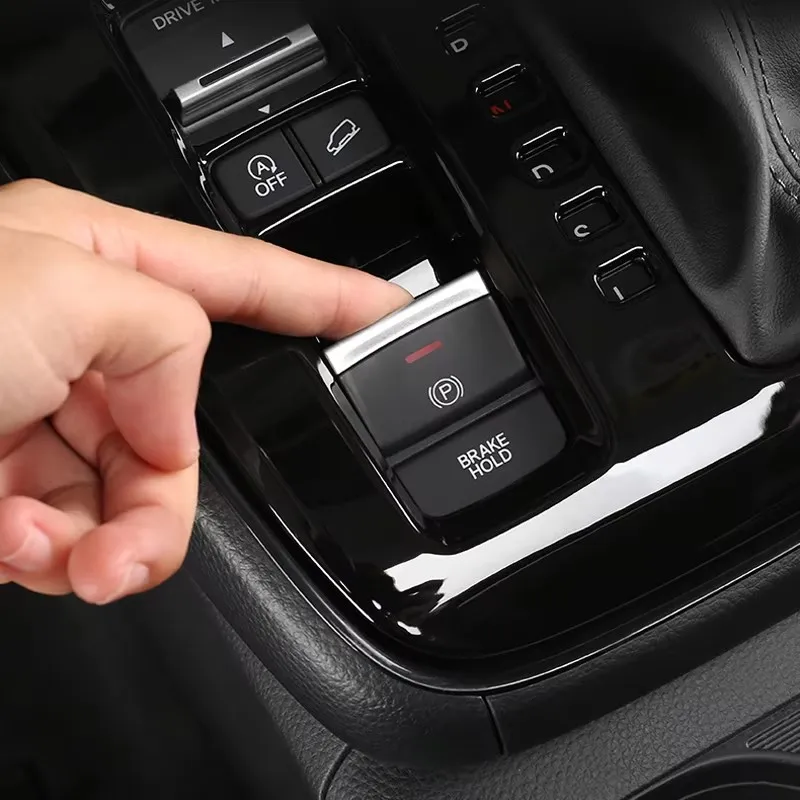 Für Honda CR-V CRV 6. Generation 2023 2024 2025 2026 Hybrid Glänzend Schwarze Stil Auto-Innenverkleidung Zubehör Linkslenker LHD – Detail 3