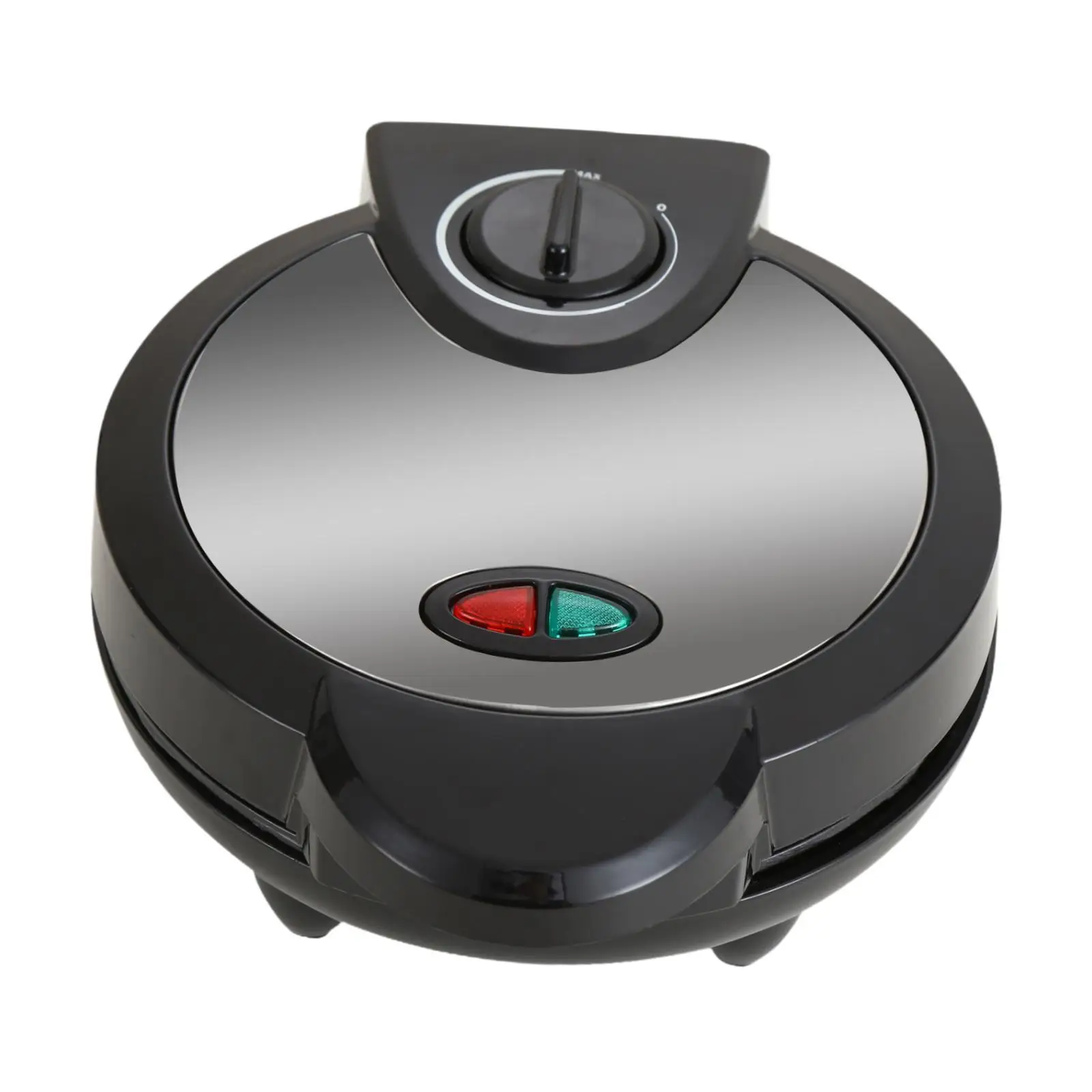 صانعة الوافل مقاس 9 بوصة للتحكم في الحواف قابلة للتعديل لوجبات الإفطار البرغرية