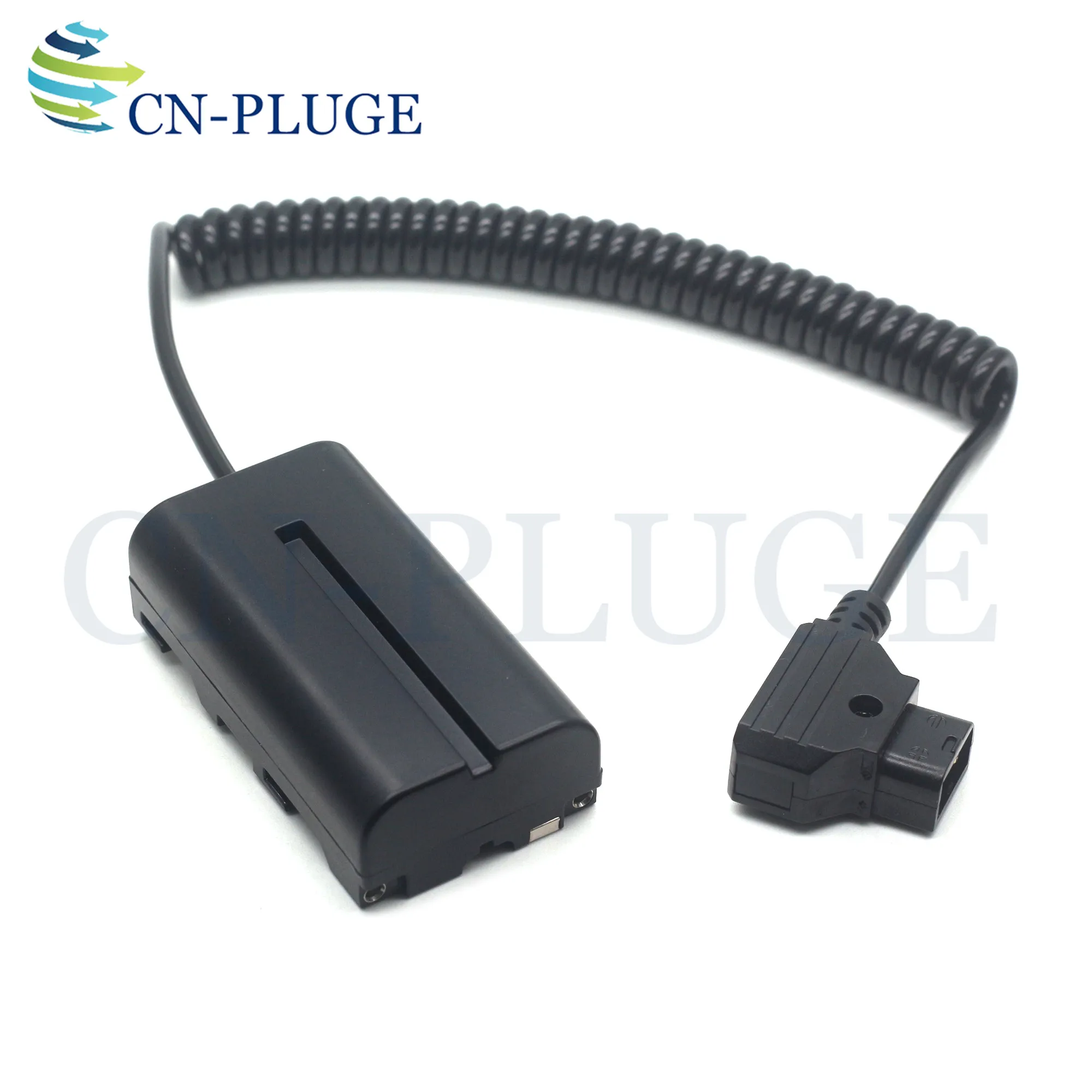 SmallHD 702 Monitor Power Cord 70cm and Spring Cord SONY.-NP-F550/NP-F570/ 970 Power Coupler DC Dummy Battery