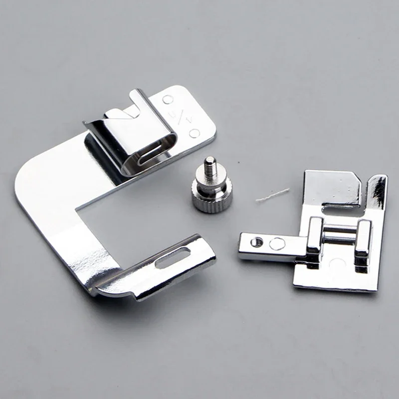 9mm /13mm /19mm /25mm Sewing Machine Foot Press Foot Rolled Hem Feet Household Multi Functional Sew Accessories