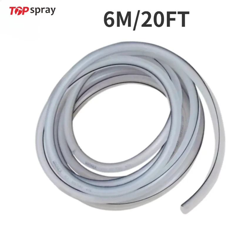 

Topspray 6M/20FT 105139 Electrostatic powder antistatic silicone hose 11x16mm for Ge Powder coating spray gun