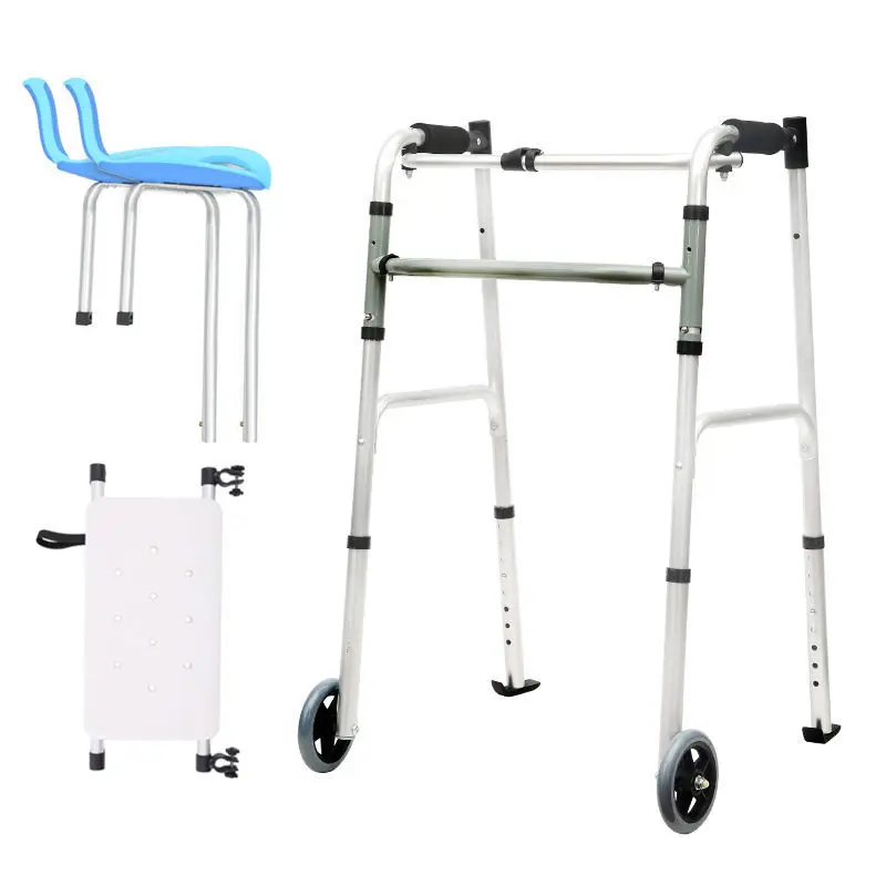 Walker Assist Walking Rehabilitation Mobility Aid Tool Lower Limb Training Stand Elderly Stroke Hemiplegia Sequela Equipment