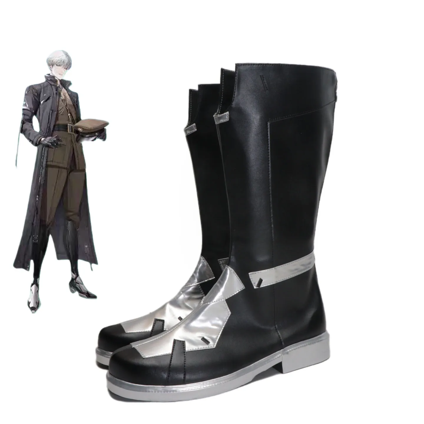 أحذية Gamr Anime NIKKE John أحذية تنكرية للهالوين إكسسوارات أزياء الدعائم المصنوعة