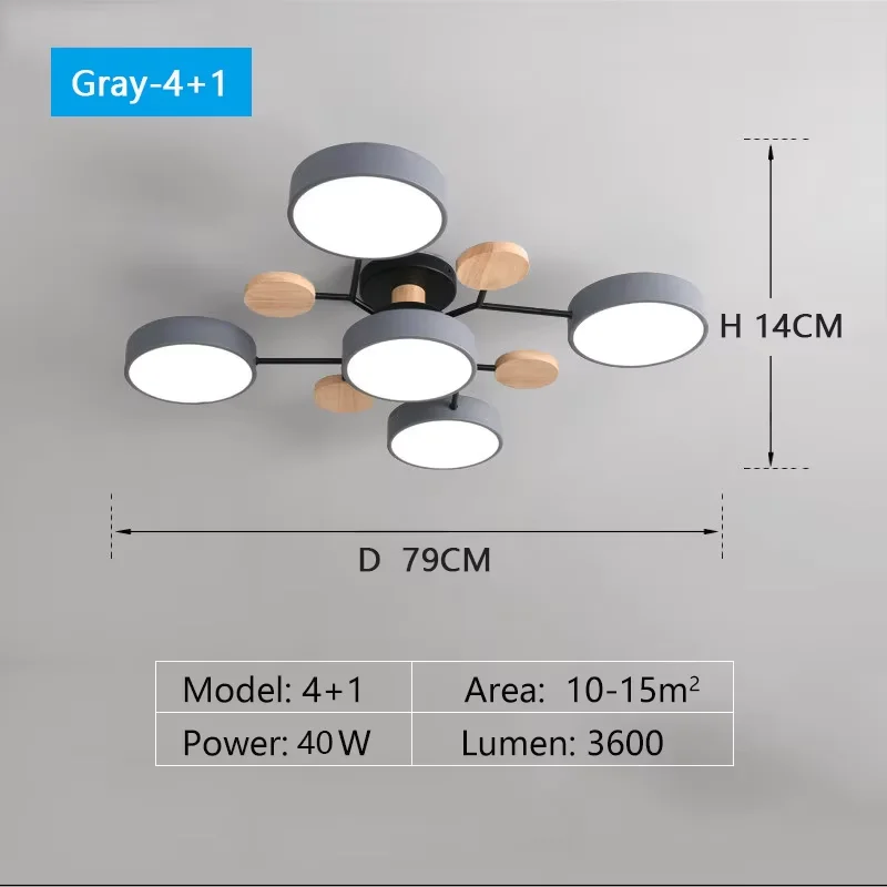 3-Color LED Chandelier Product Listing 6