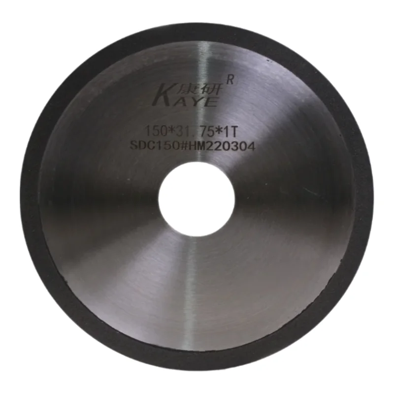 Ultra Thin Resin Bond Diamond Cutting Disc Precision Cut-off Wheel 150/180/200mm for Tungsten Carbide Ceramic Optical Glass