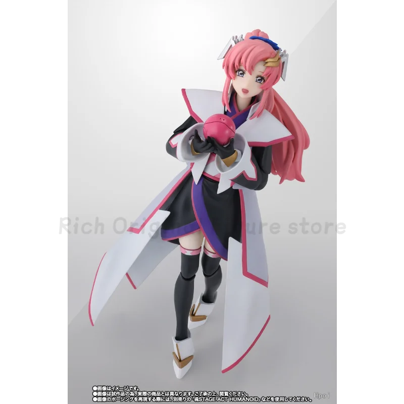 【재고 있음】오리지널 반다이 스피리츠 S.H.F 모바일 슈트 시드 프리덤 라쿠스 클라인 커맨더 콤파스 코트 애니메이션 액션 피규어