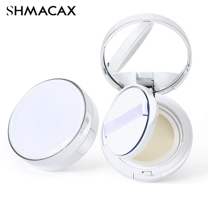 15g Empty Air Cushion Puff Box Portable Cosmetic Makeup Case Container With Powder Sponge Mirror For BB Cream Foundation