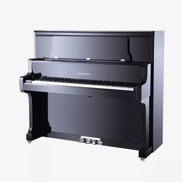 SR-32L 88-Key Black Gloss Acoustic Upright Piano Spruce Soundboard 18-Layer Hardwood Hot-Pressed Pinblock Piano