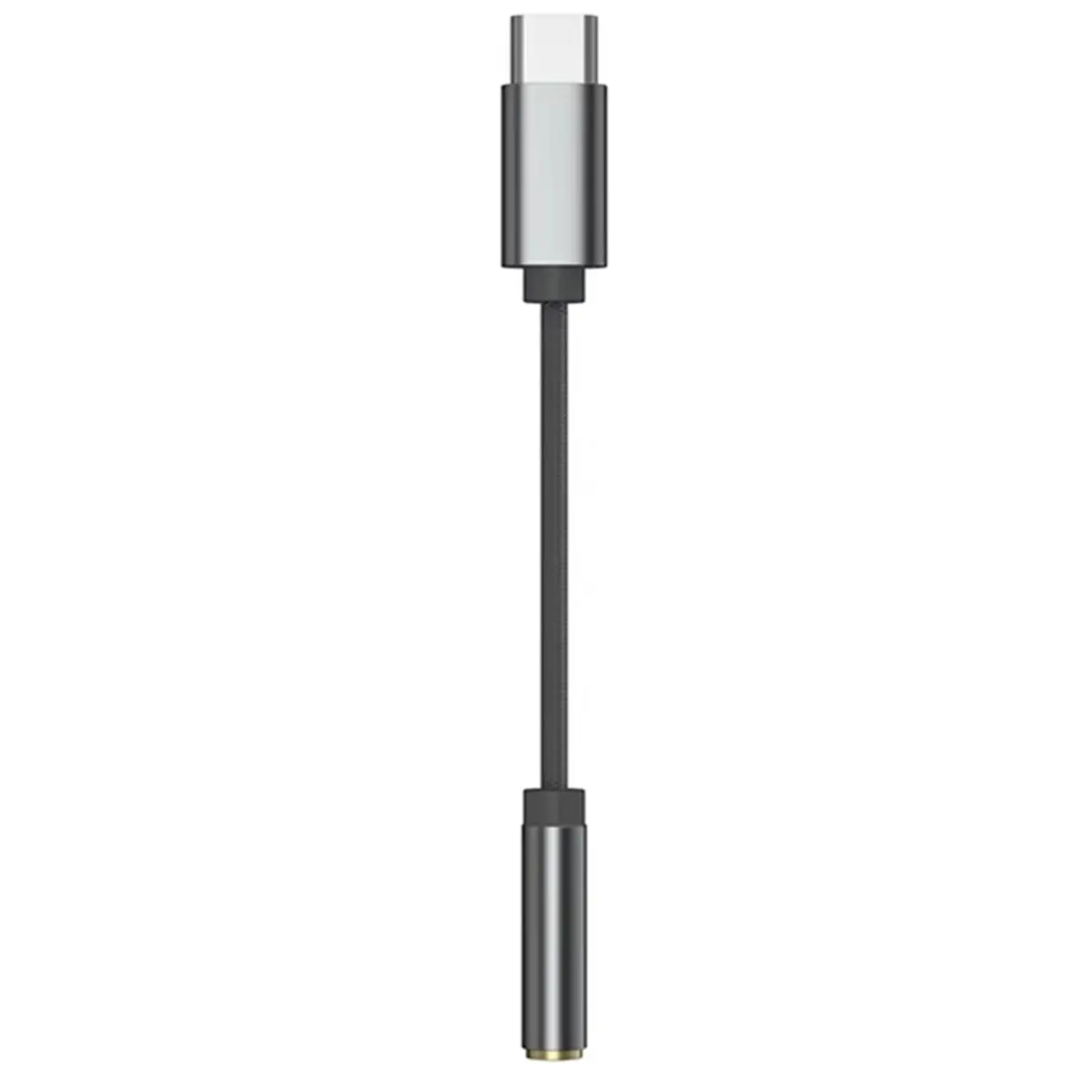 -AM01 Cable Type-C to 3.5mm Audio Adapter Line 32bit/384kHz Hi-Fi + IC Amplifier Dual Chip Earphone Audio Cable