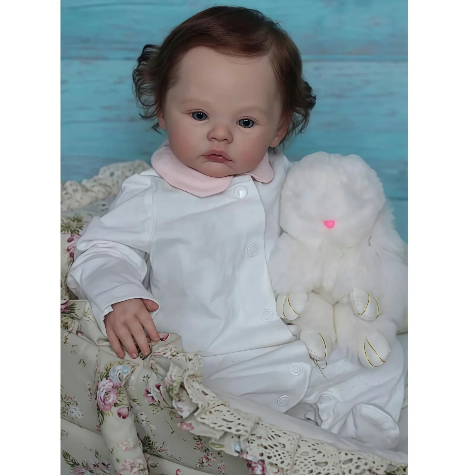 

Очаровательная 18-дюймовая кукла реборн Risbecko — реалистичные детали, вид ручной работы — идеально подходит для коллекционеров и подарков