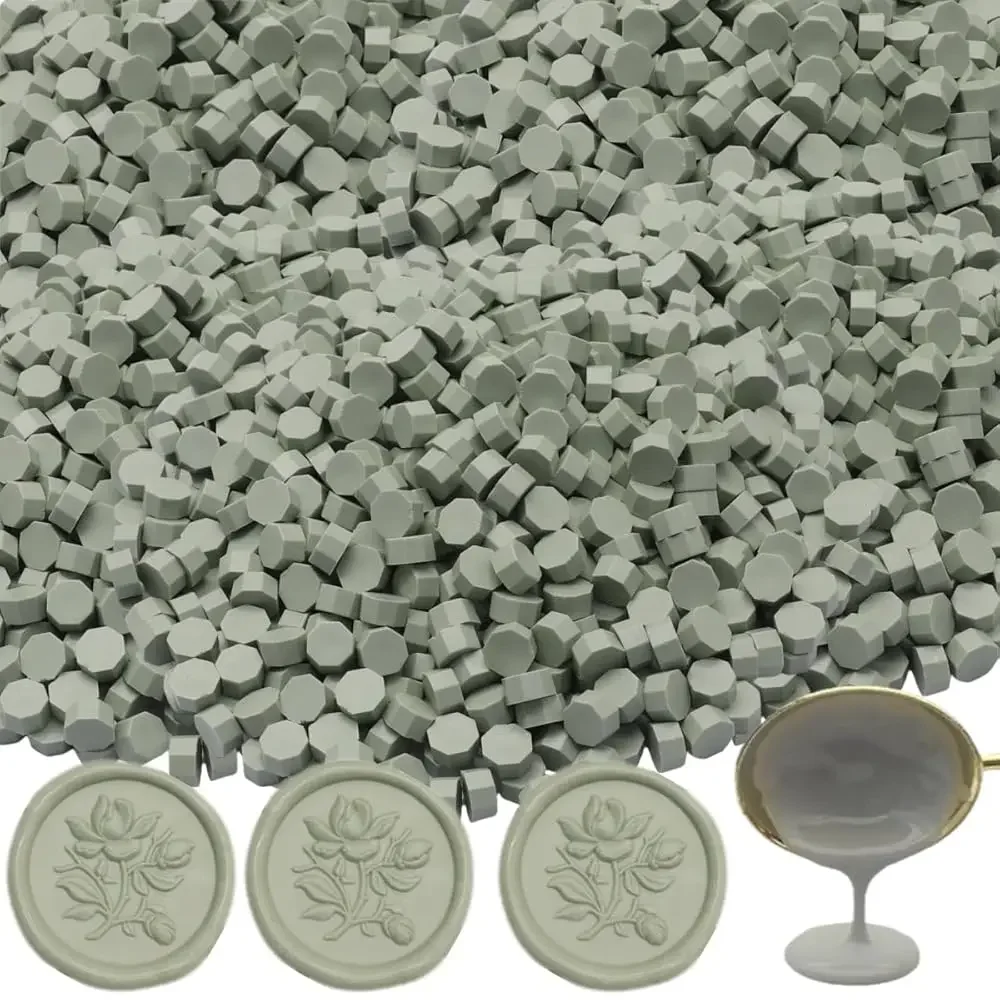 

Sealing Wax Beads Sage Green WaxSeal Beads, 600Pcs Green WaxSealing Beads for Wax Seal Stamp, WaxSeal Beads Kit Perfect for W