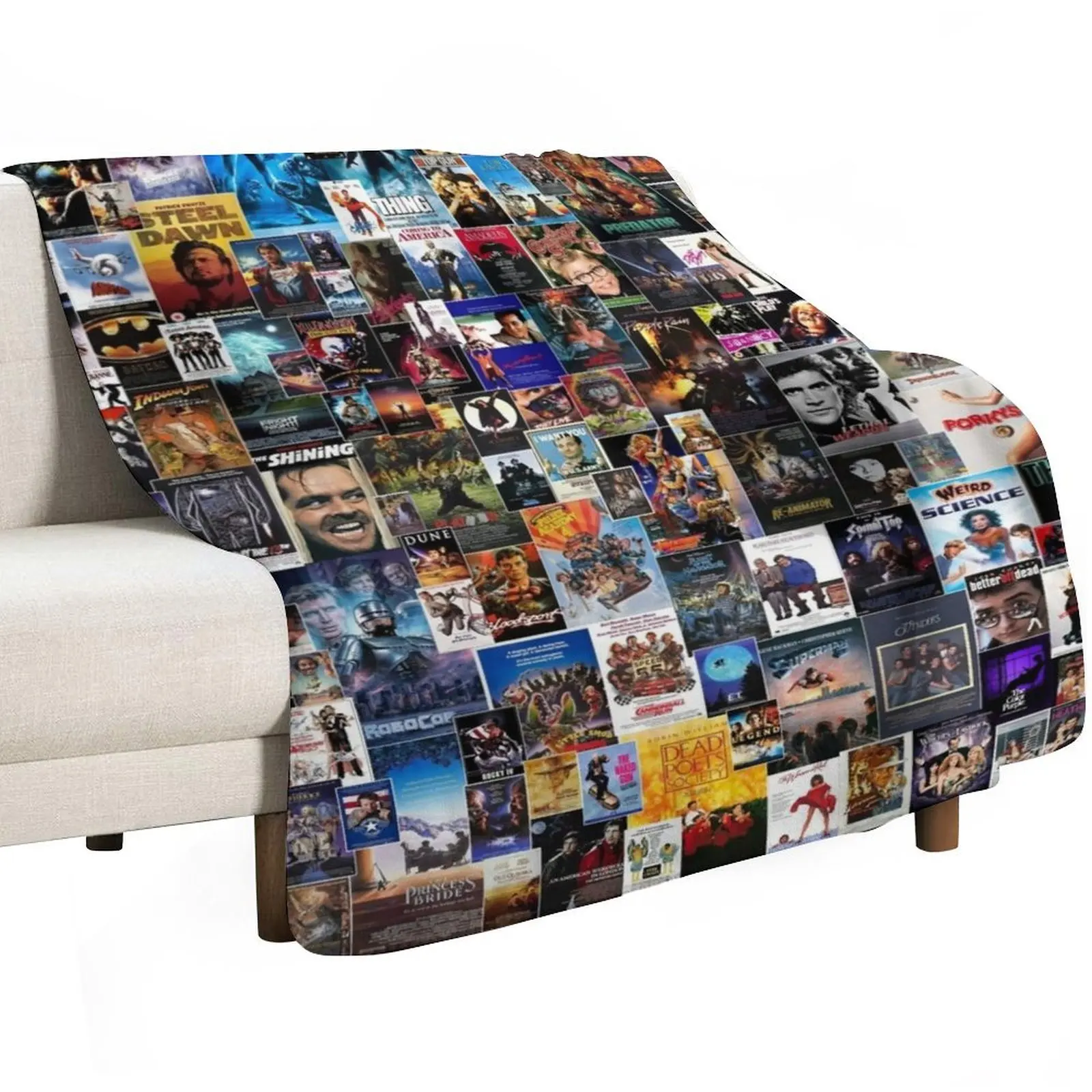 

The 200 Best Movies from the 1980s Throw Blanket Multi-Purpose Beautifuls Sofa Blankets