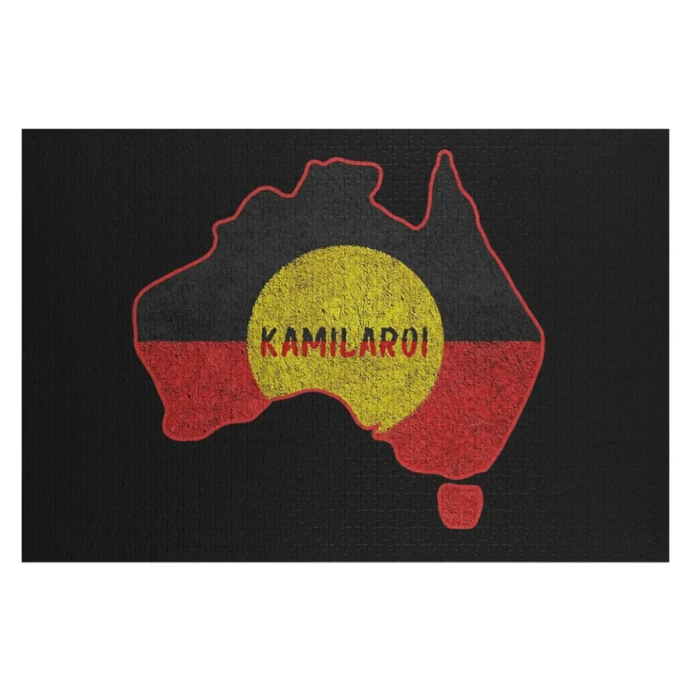 

Aboriginal Map Kamilaroi Jigsaw Puzzle Custom Wooden Name Scale Motors Puzzle