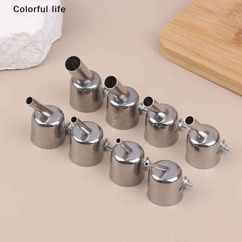 

850 3/4/5/6/7/8/10/12MM Hot Air Nozzle 45 Degree Curved Angle Welding Nozzle For 850 Series Hot Air Rework Station Accessories