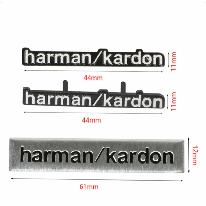 

4 шт./10 шт., металлический стикер Harman/Kardon, автомобильный Hi-Fi динамик, значок аудиодинамика, стерео эмблема, наклейка, автостайлинг, аксессуары