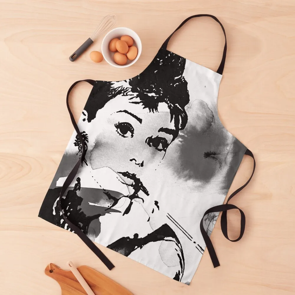 

Audrey in B&W Apron christmas cookings for women Hairdressing Hairdresser Accessories For Women Apron