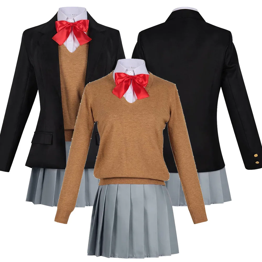 Mikari Tachibana Cosplay Costume Anime 2.5 Dimensional Seduction Roleplay Uniform Jacket Skirt Outfits Halloween Carnival Suit