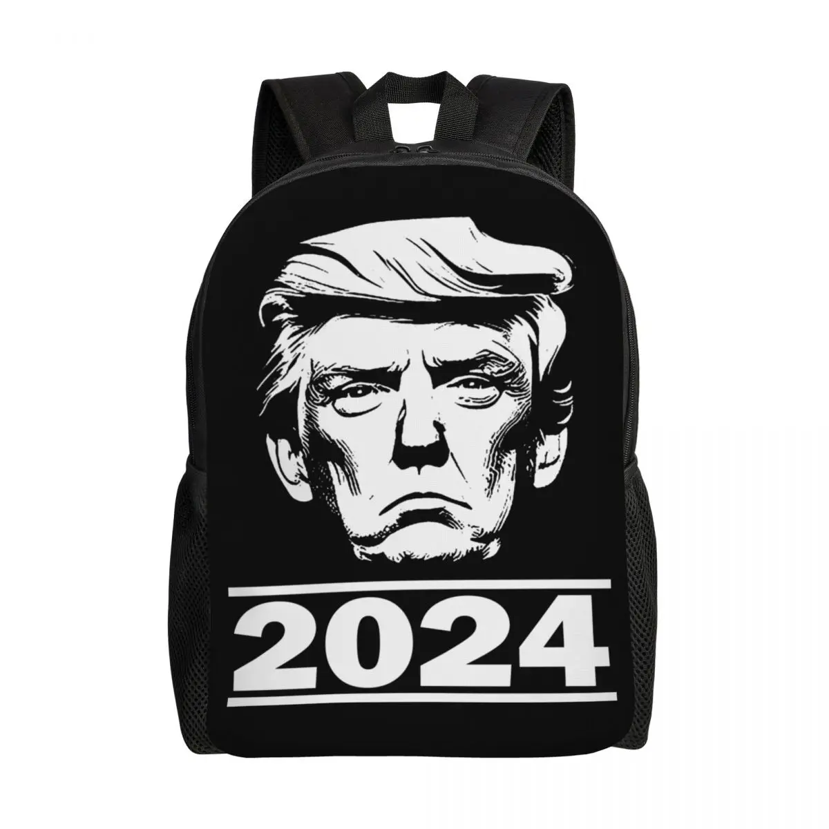 Custom Trump 2024 US Laptop Backpack Men Women Fashion Bookbag for College School Students Bags