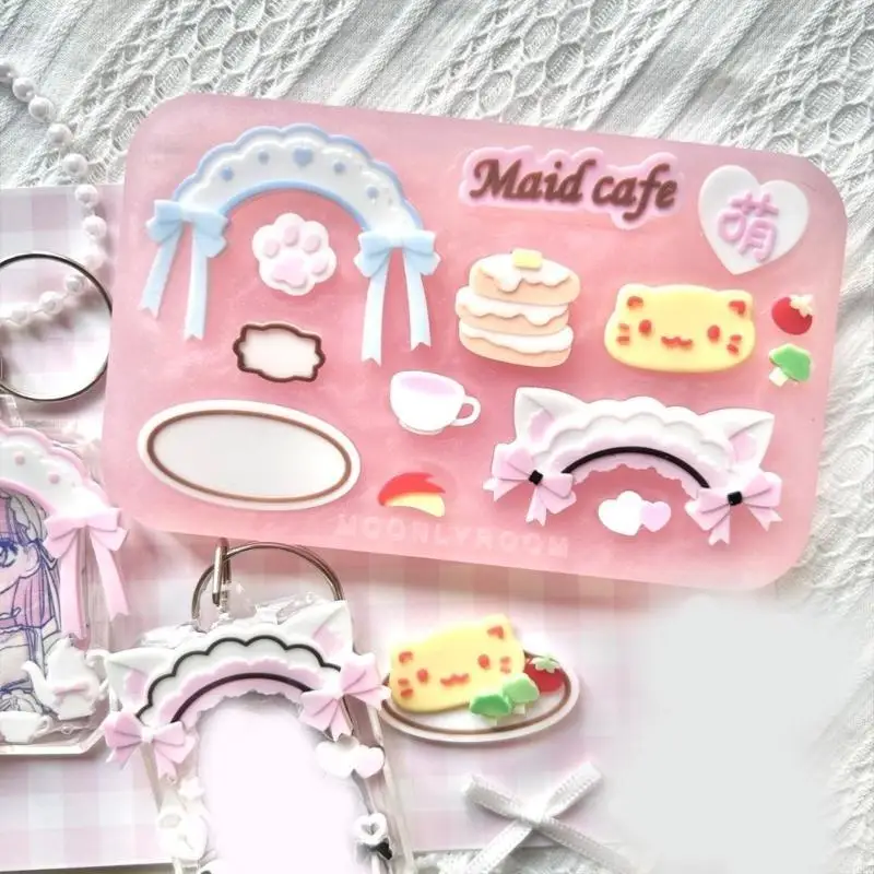 

Silicone Mold Cats Housemaid Accessories Molds Epoxy Resin Jewelry Making Mould