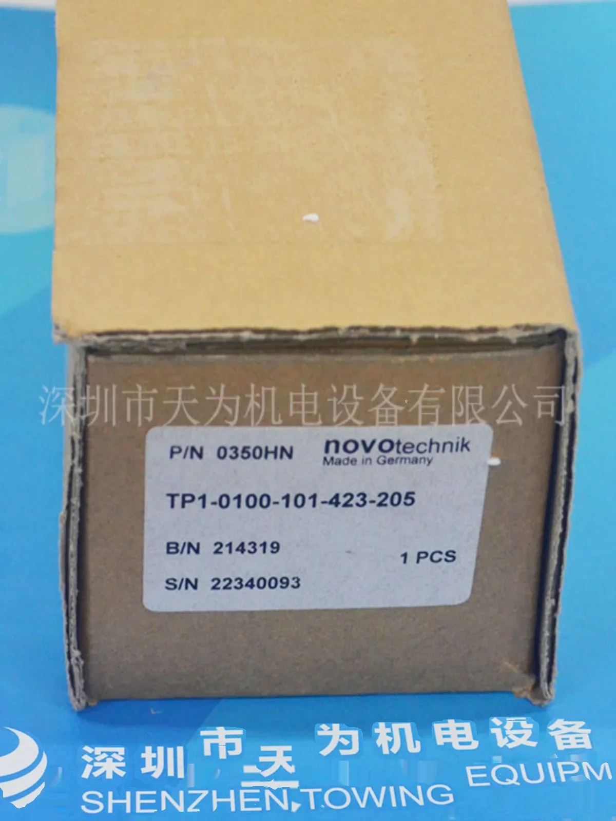 

2025.4 【 Authentic 】 German NOVO Displacement Sensor TP1-0100-101-423-205-102 Original