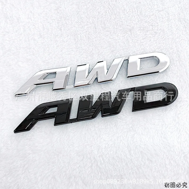 

Suitable for Honda Binzhi CRV, Songshitu AWD four-wheel drive car logo modification, ABS rear badge car sticker
