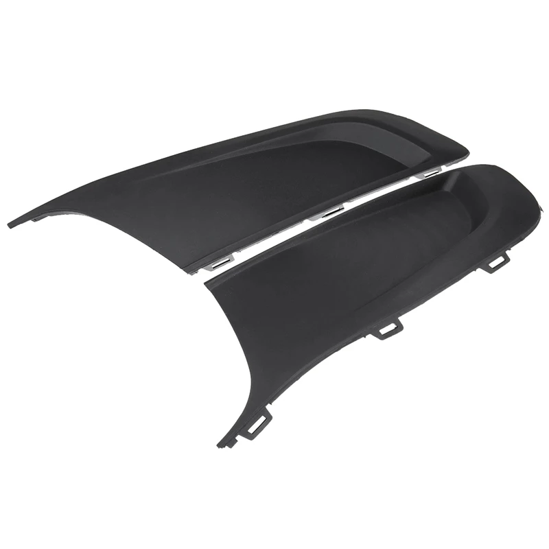 Couvercle de cadre de phare antibrouillard de pare-chocs avant, grille sans trou, Touran Caddy, 2010-2014, 2K5853665, 2K5853666