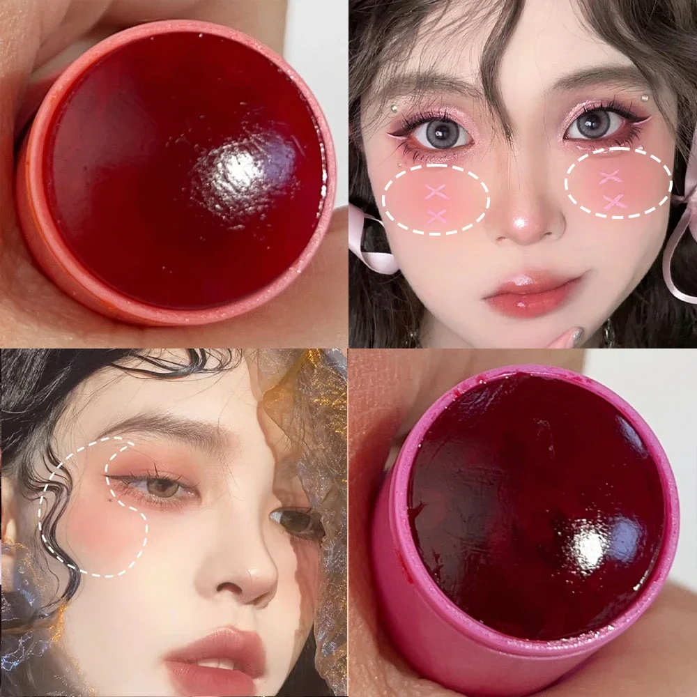 Bâton de fard à joues hydratant en MSI durable, rouge à lèvres naturel, gloss Jules, contour des yeux et des joues, teinte de maquillage, 3 en 1