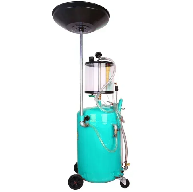 Portable Hydraulic Tools Pressured Oil Drain Tank Pump Vacuum  Lift