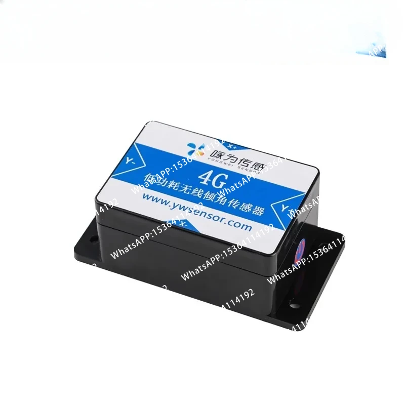Inclinómetro inalámbrico 4G, sensor de ángulo de baja potencia, cartelera exterior, cubierta de alcantarilla inteligente, recordatorio de seguridad, medidor de colapso