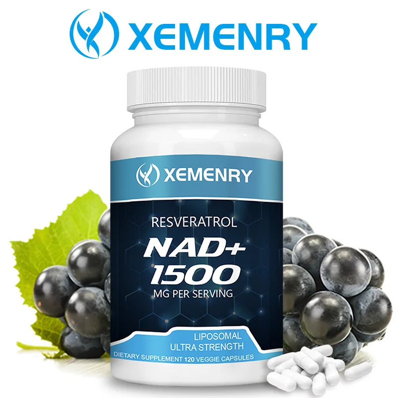 

NAD + Resveratrol - Support Cell Regeneration, Natural Energy, Focus and Memory