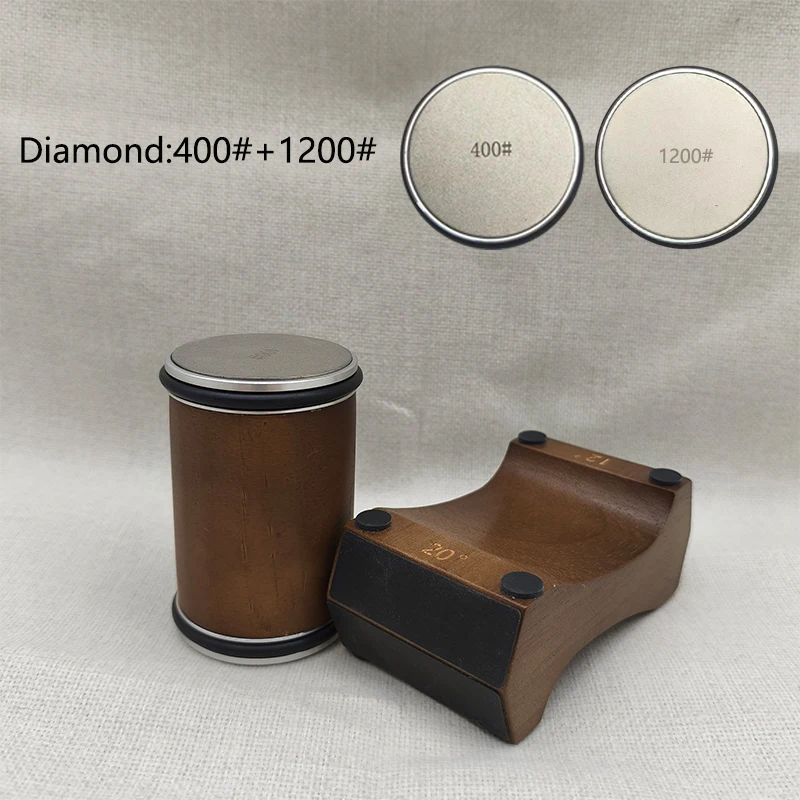 Nieuwe Rolling Messenslijper Vierzijdige Diamant Slijpsteen accessoires Magnetische Hoek Roller Keukenmessen Slijpers