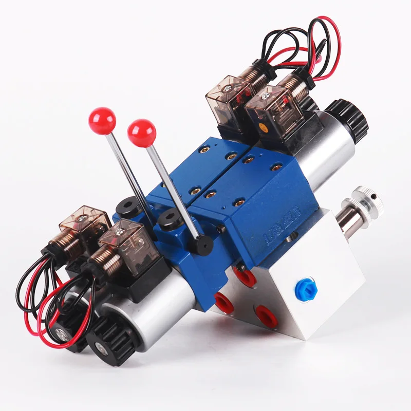 Hydraulic System LL 265 L with 4 Wemm 6 G Solenoid Directional Valve Series with Cartridge Relief Valve