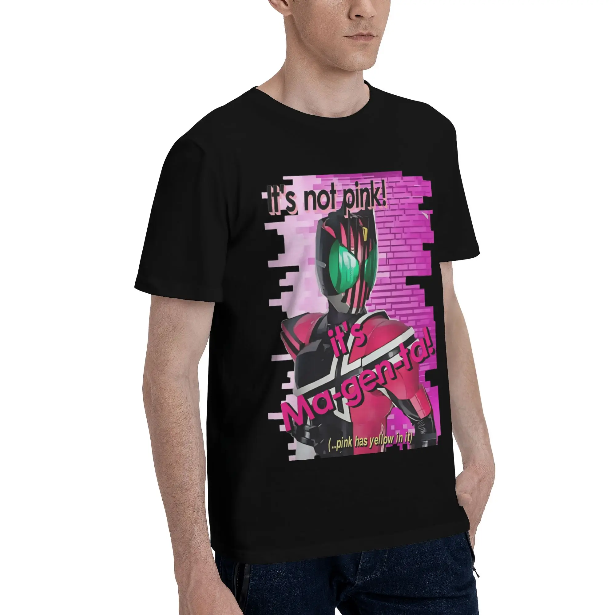 Decade Destroyer of Worlds Men's T Shirt Kamen Rider Casual Tees Short Sleeve Crew Neck Pure Cotton New Arrival Clothes T-Shirt