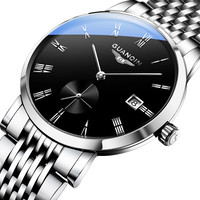 GUANQIN Ultra-thin Watches Men Sport Fashion Luxury Bussiness Calendar Automatic Mechanical Watch For Man Casual Waterproof