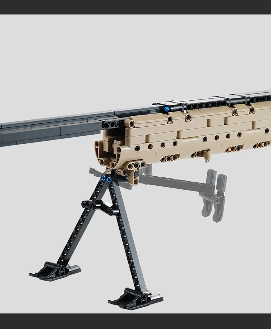 Militär-Gewehr MK14 Kampfgefeuerwaffe Armee M24 Scharfschützengewehr Modellbausatz Bausteine Spielzeug für Kinder Jungen Geschenke – Detail 19