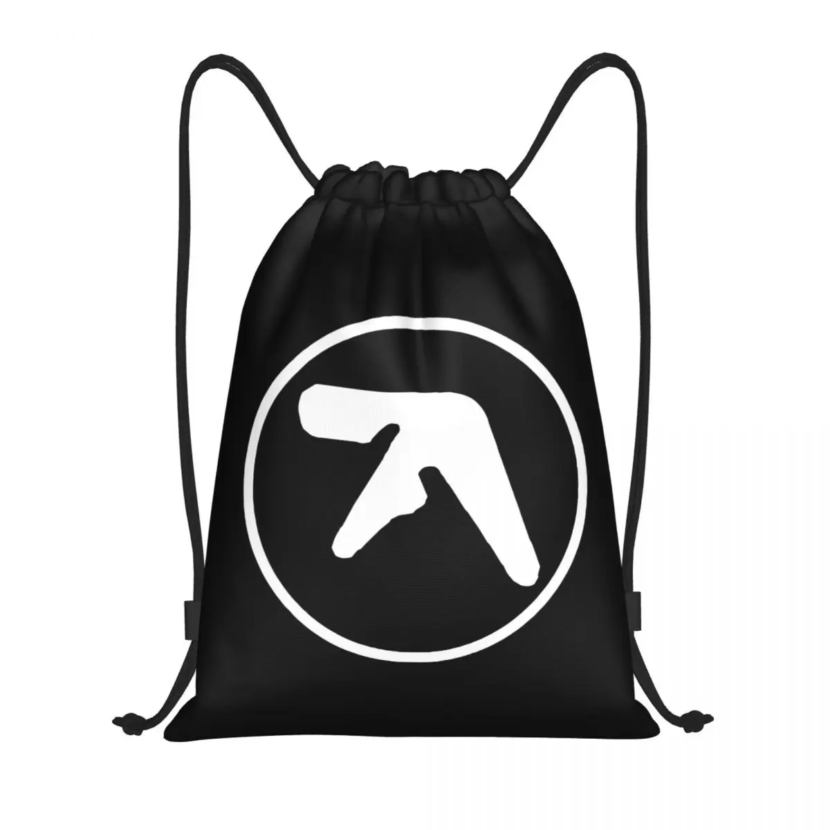 Custom Aphex Twin Drawstring Backpack Bags Women Men Lightweight Gym Sports Sackpack Sacks for Shopping