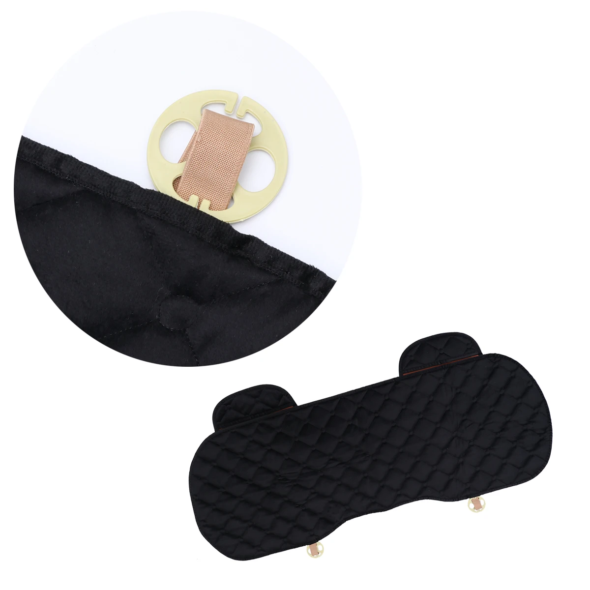 

Car Seat Protector Mat Back Rear Row Grid Seat Cushion Cover Breathable Comfort Car Seat Covers (Black)