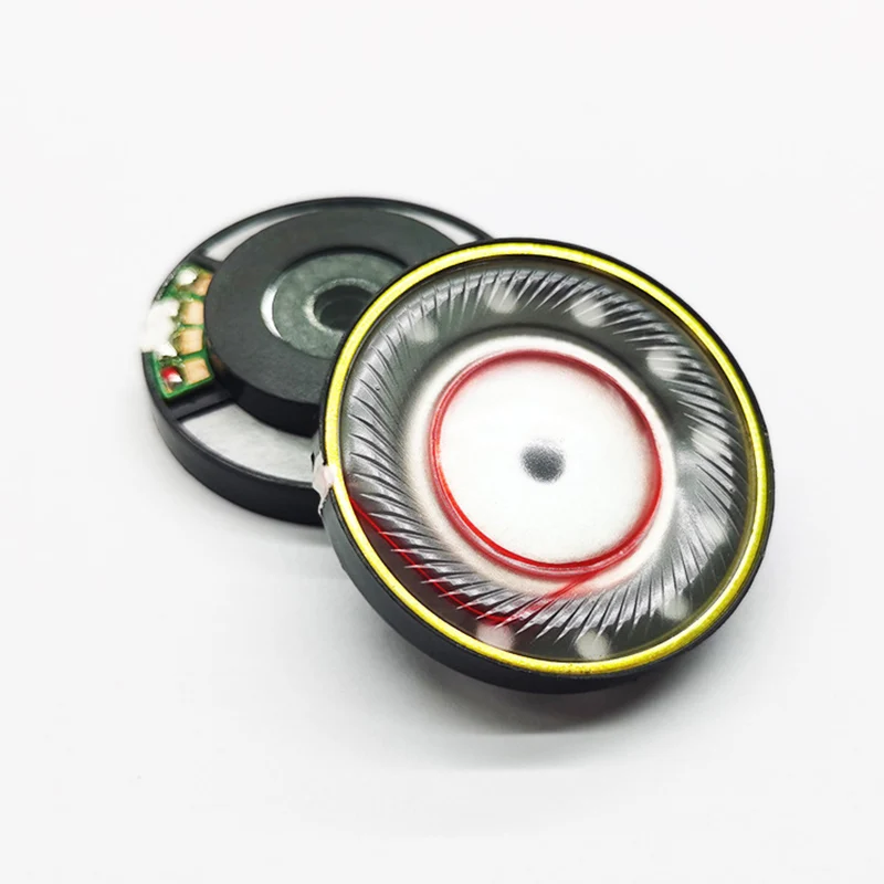 Unit Speaker Headphone 40Mm 64ohm Hifi 1.5 Inci Headset Over-Ear Suku Cadang Perbaikan Earphone Driver Bass 20Core Neodymium Terbaru